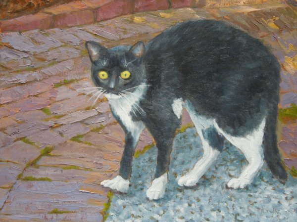 Startling the Six-Toed Cat by Ray Tully