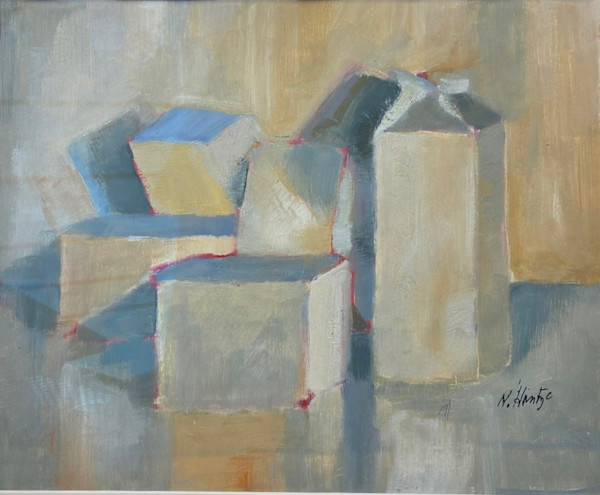 Blue Shadows by Norma Hintze