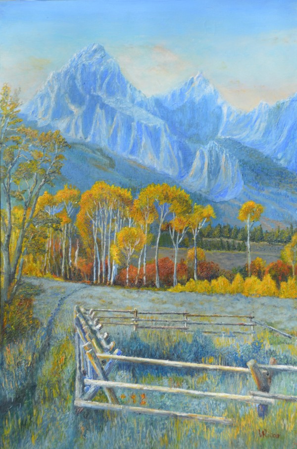Teton Mountains by Vladimir Ricar