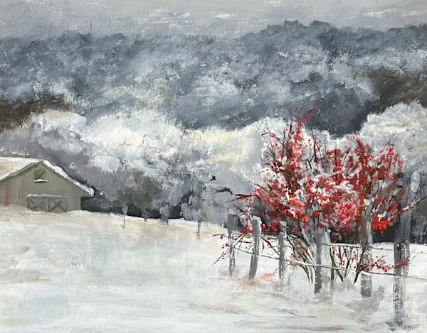 Winterberries by Walter Kirkland