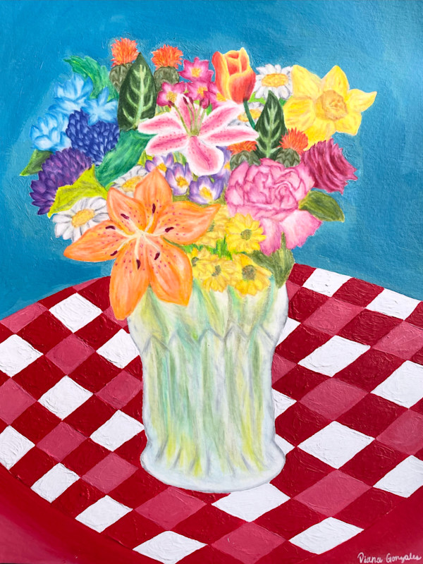 Grandma's Flowers by Diana Gonzales