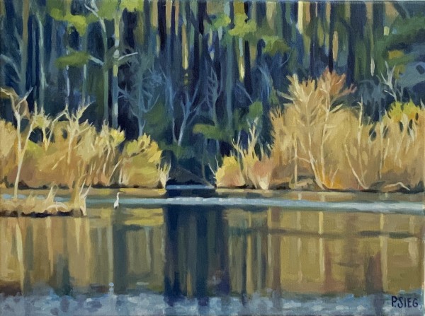 Eastern Shore Crane by Patrick Sieg