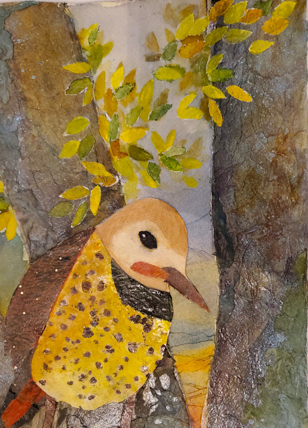 Avian Visitor by Margo Kabel