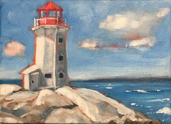 Summer at Peggy's Cove by Raquel Roth
