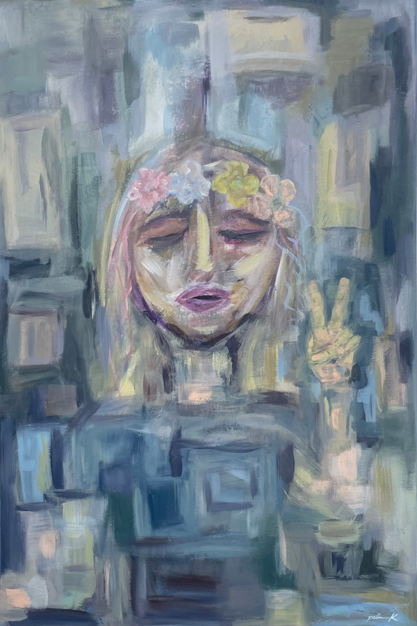 "She's Namaste" by Karen Palmer