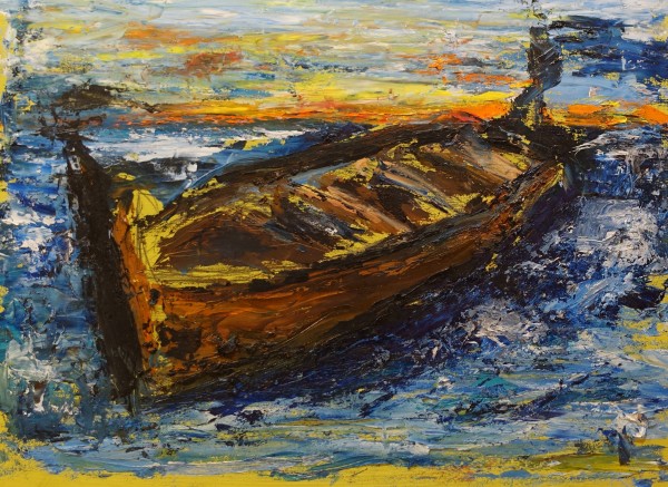Thai Boat by John Francis Steffen