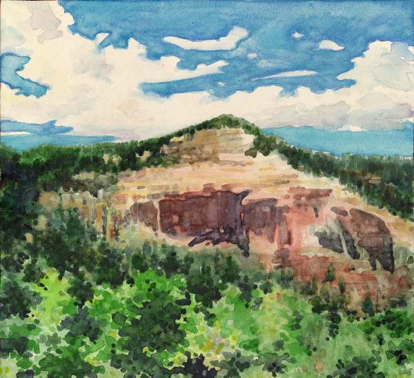 Northern New Mexico Mountaintop by Baron Wilson