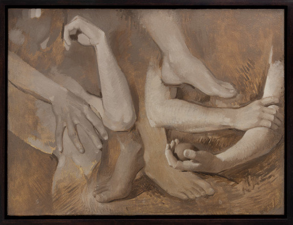 Hands and Feet - Tribute to Ingres by Sarah F. Burns