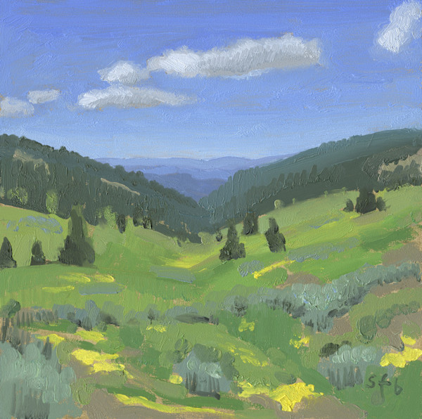 Siskiyou Sketch by Sarah F. Burns