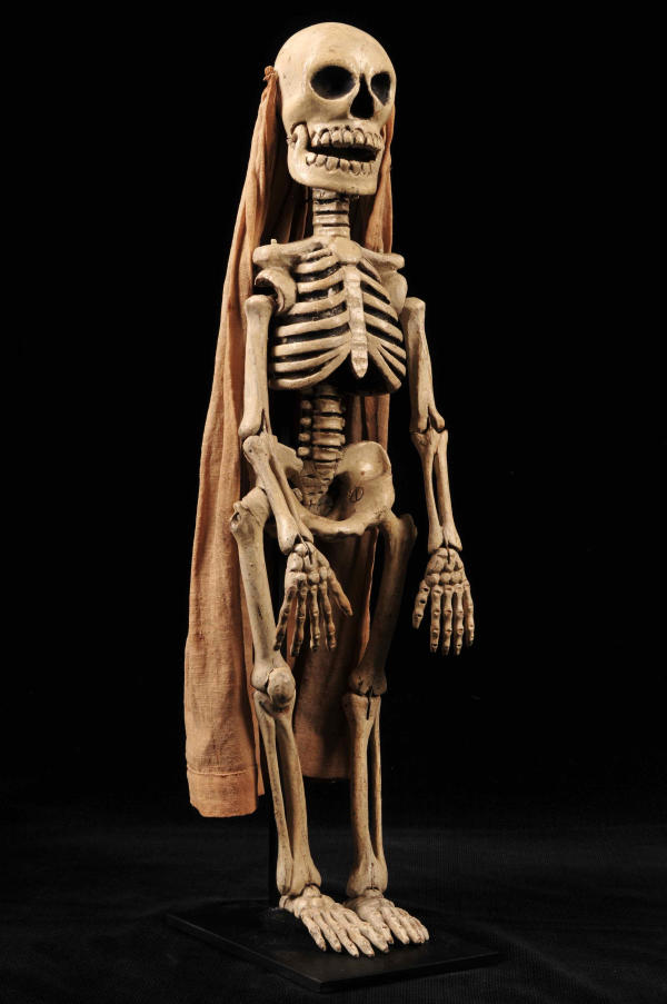Skeleton Puppet with Cape by Unknown
