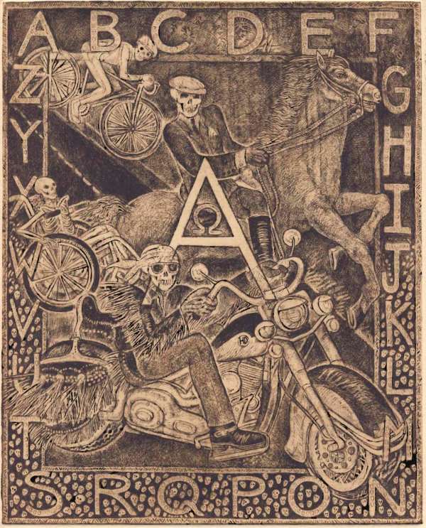 The Alphabet, Riders of the Apocalypse (39) by Rebecca Gray Smith
