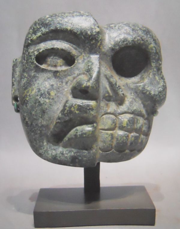 Olmec Mask Depicting Life and Death (1) by Unknown