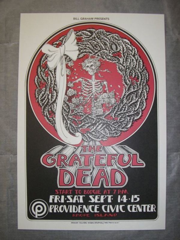 Grateful Dead at Providence Civic Center by Randy Tuter