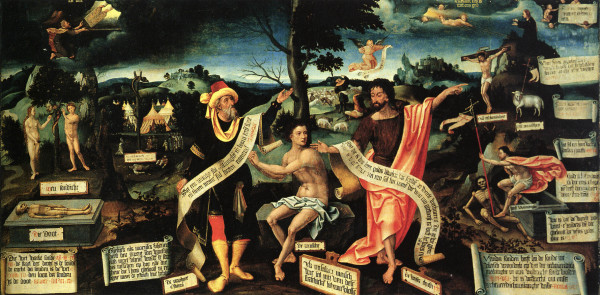 Fall and Redemption of Man by Lower German Master