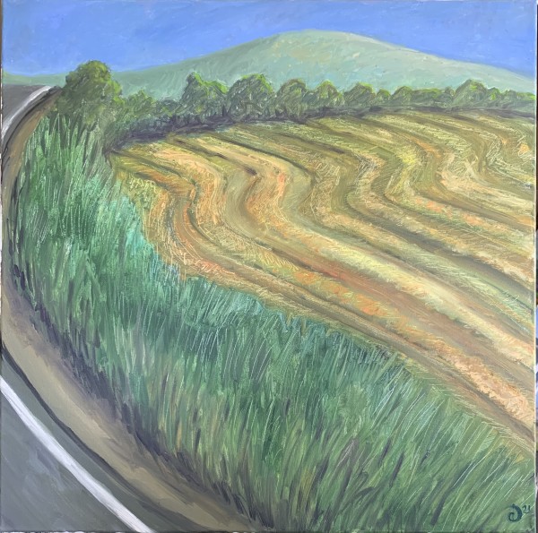 Winding Roads and Rows by David Diethelm