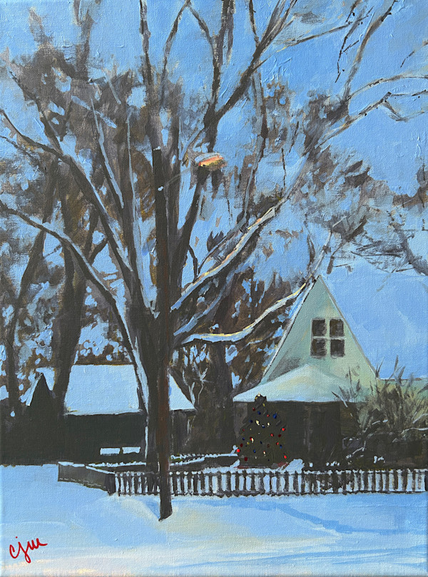 Christmas Nebraska Avenue by Claudia Morgan, Image 1.