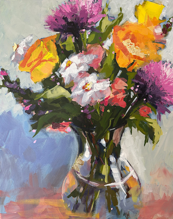 Floral Play by Claudia Morgan