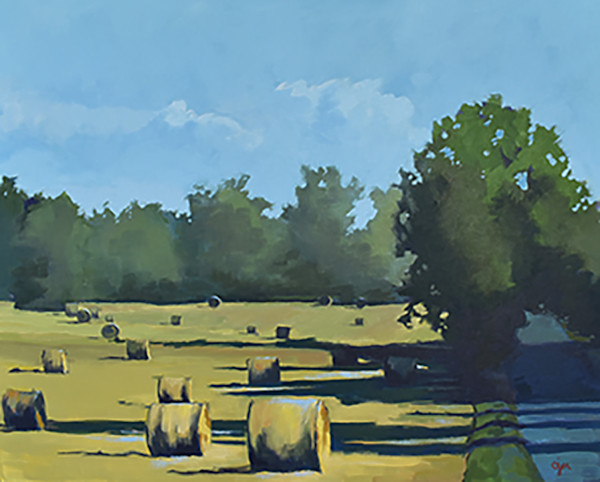 Hayfield by Claudia Morgan, Image 1.