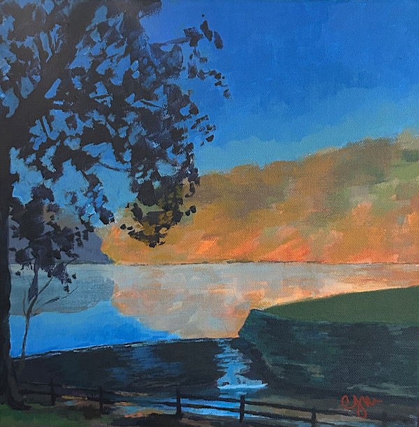 MBSP Spillway Autumn by Claudia Morgan, Image 1.
