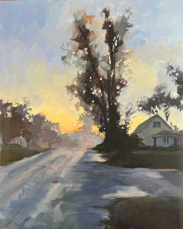 Morning Nebraska Avenue by Claudia Morgan