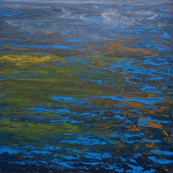 2020.040.18x18. Autumn Blue