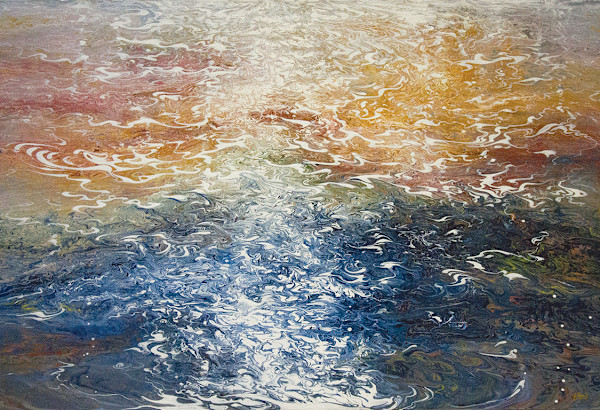 Floating White Light by elva hook
