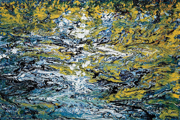 Yellow Splash by elva hook