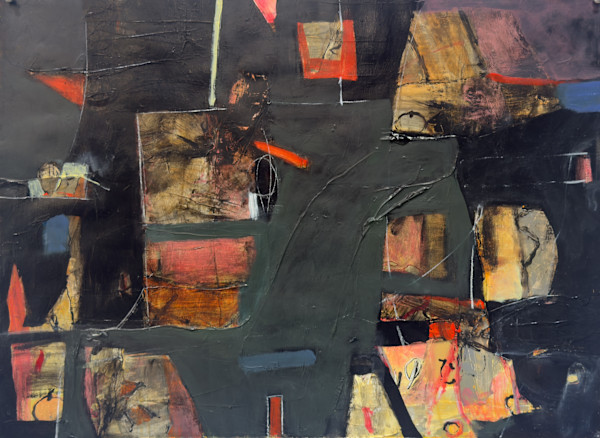 Aerial View of the Mud Flats by Mary Ann Leff