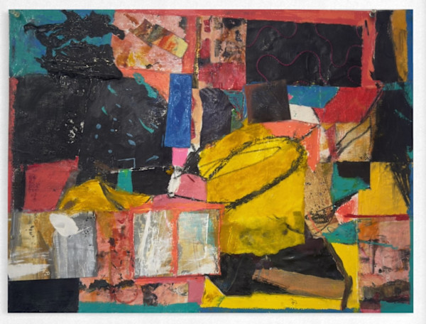 Untitled Collage by Mary Ann Leff