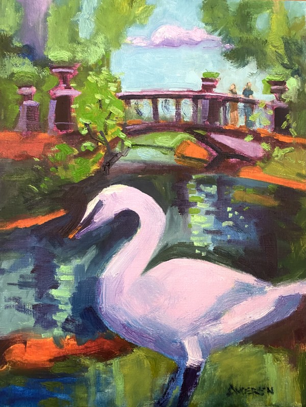 Swan Song, Lafayette Park by Michael Anderson