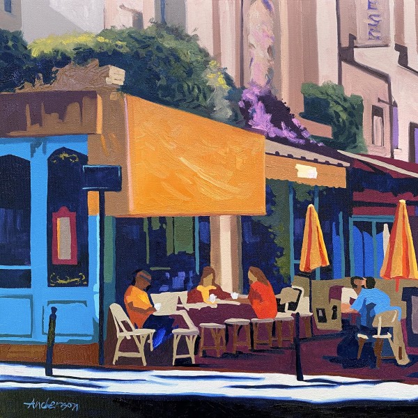 Corner Cafe by Michael Anderson