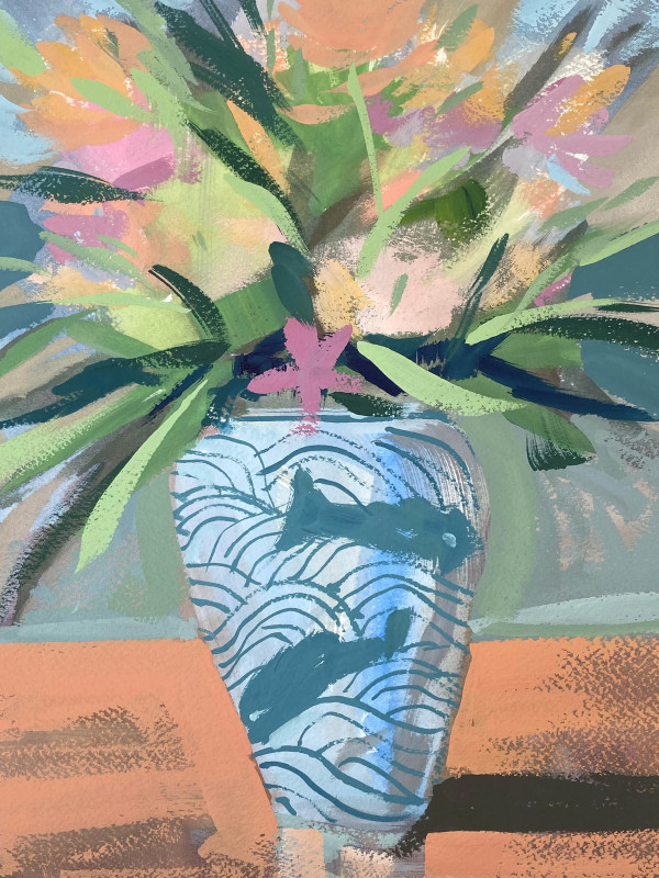 Flowers In A Vase by Michael Anderson
