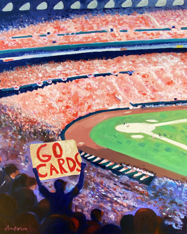 Go Cards Busch II by Michael Anderson
