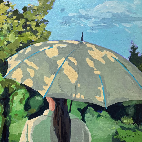 Umbrella, Dappled Light by Michael Anderson