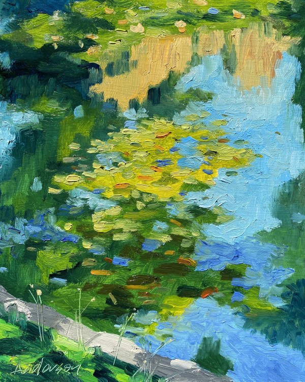 Water Lilies by Michael Anderson