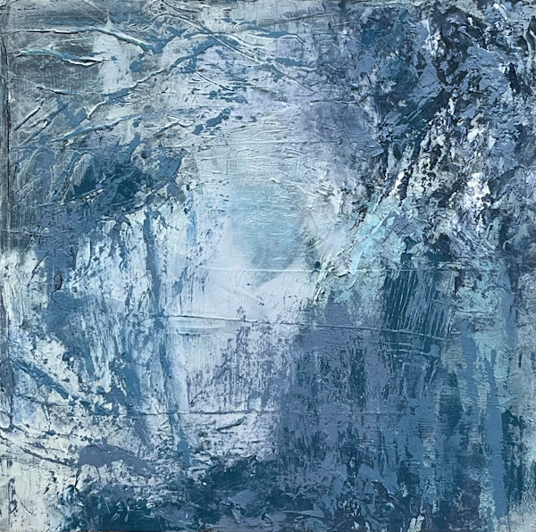 Through winter trees by Vandy Massey