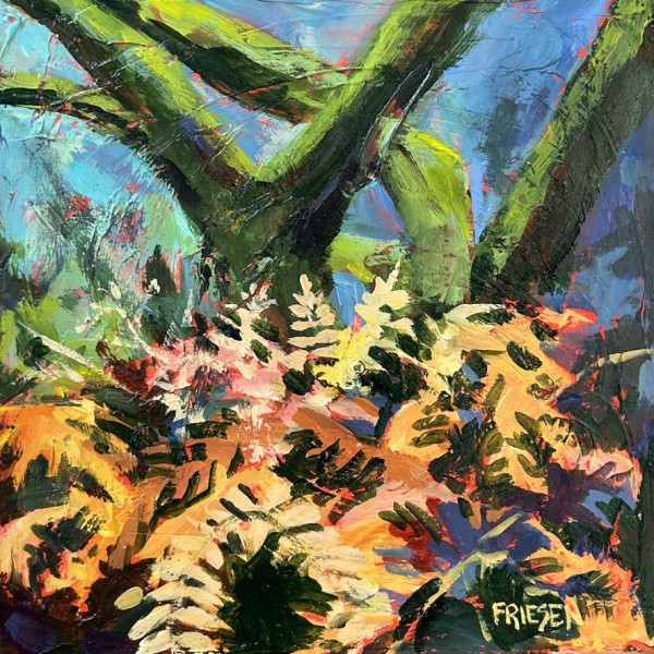 Ferns and Forest by Holly Friesen