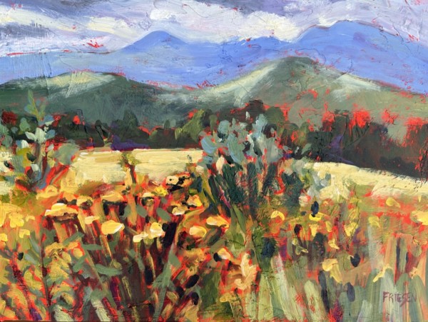Meadow & Mountains by Holly Friesen