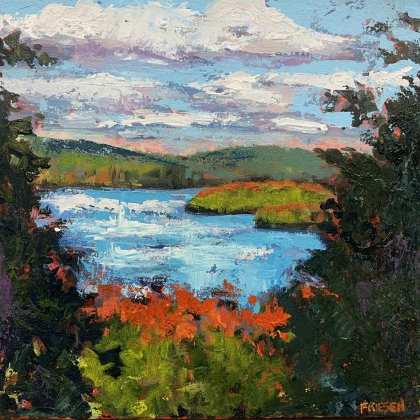 Harwood Lookout (study) by Holly Friesen