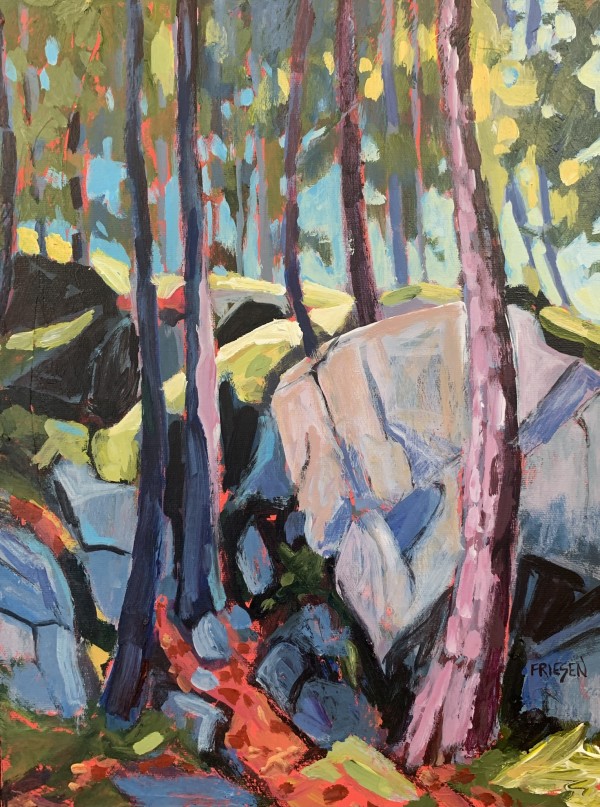 I can hear your heart beat. by Holly Friesen