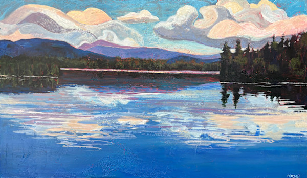 Free Form in Blue by Holly Friesen, Image 1.