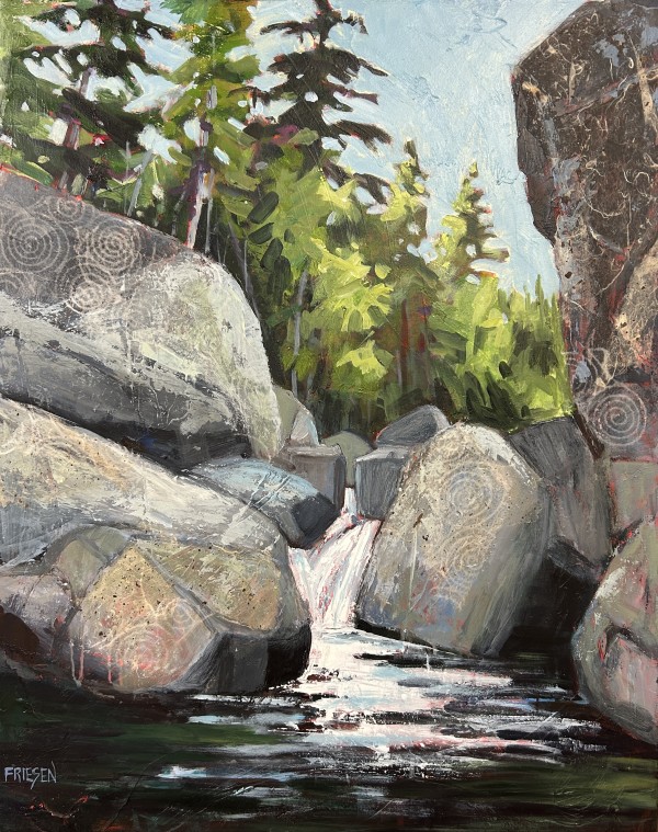 Swimming Hole by Holly Friesen