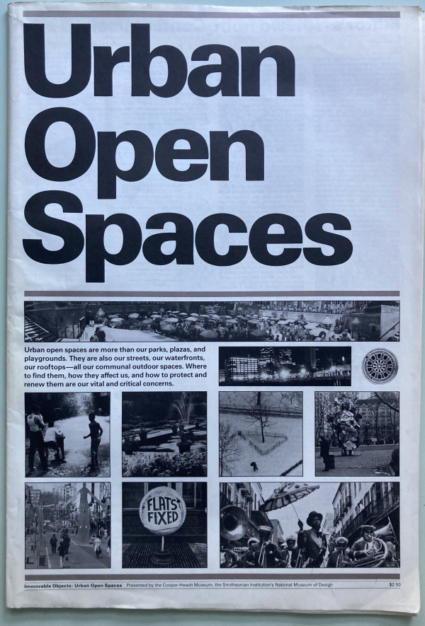 Urban Open Spaces by Cooper-Hewitt Museum