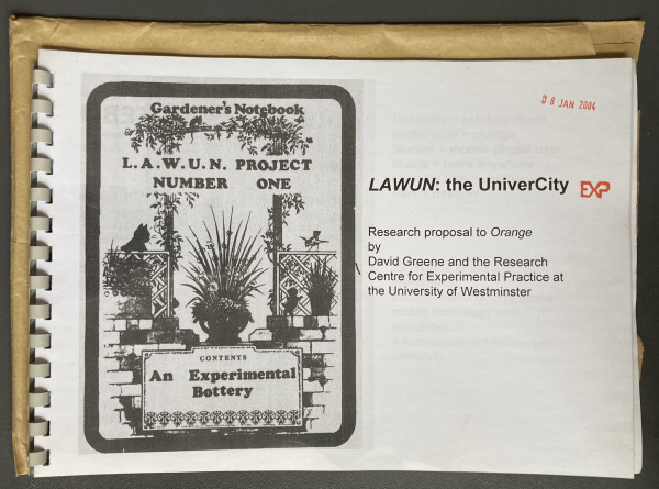 LAWUN: the UniverCity by David Greene