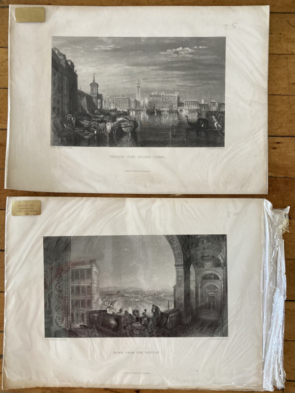 Venice prints by JMW Turner