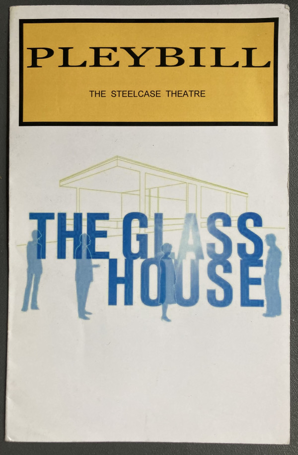 The Glass House program by Steelcase Theatre