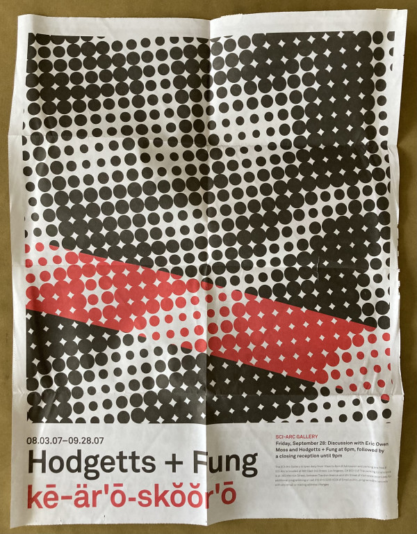 Hodgetts + Fung poster by Sci-Art Gallery