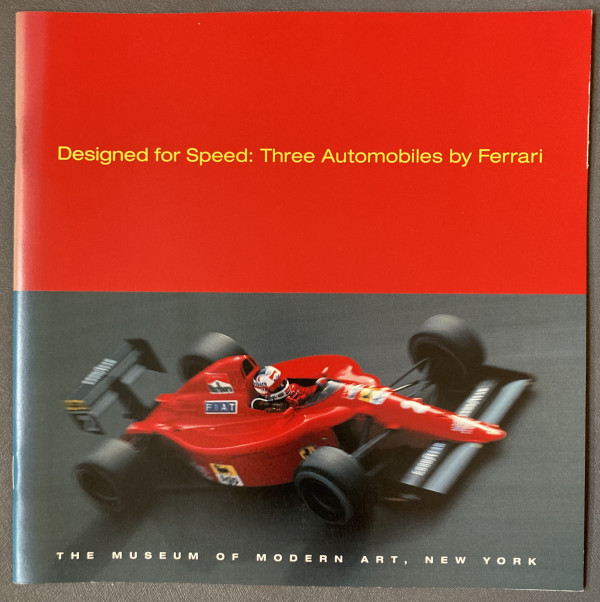 Designed For Speed: Three Automobiles by Ferrari by Museum of Modern Art