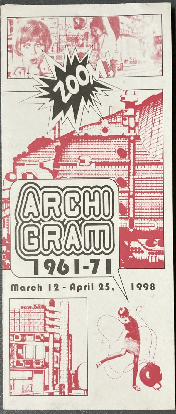 Archigram 1961-71 brochure by Archigram