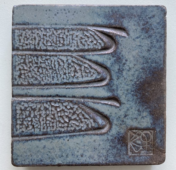 ceramic tile by Paolo Soleri